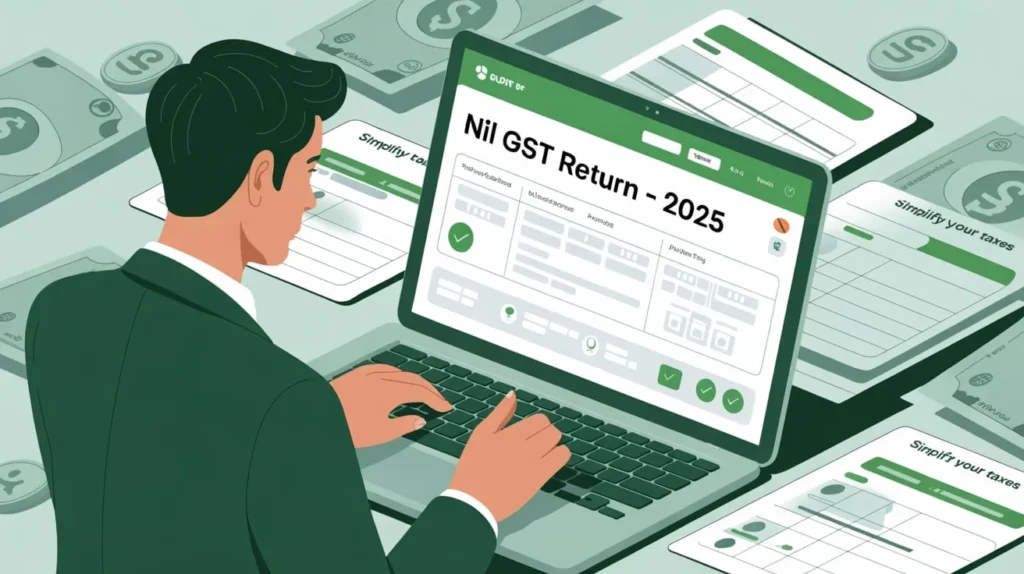 File NIL GST Return Online
