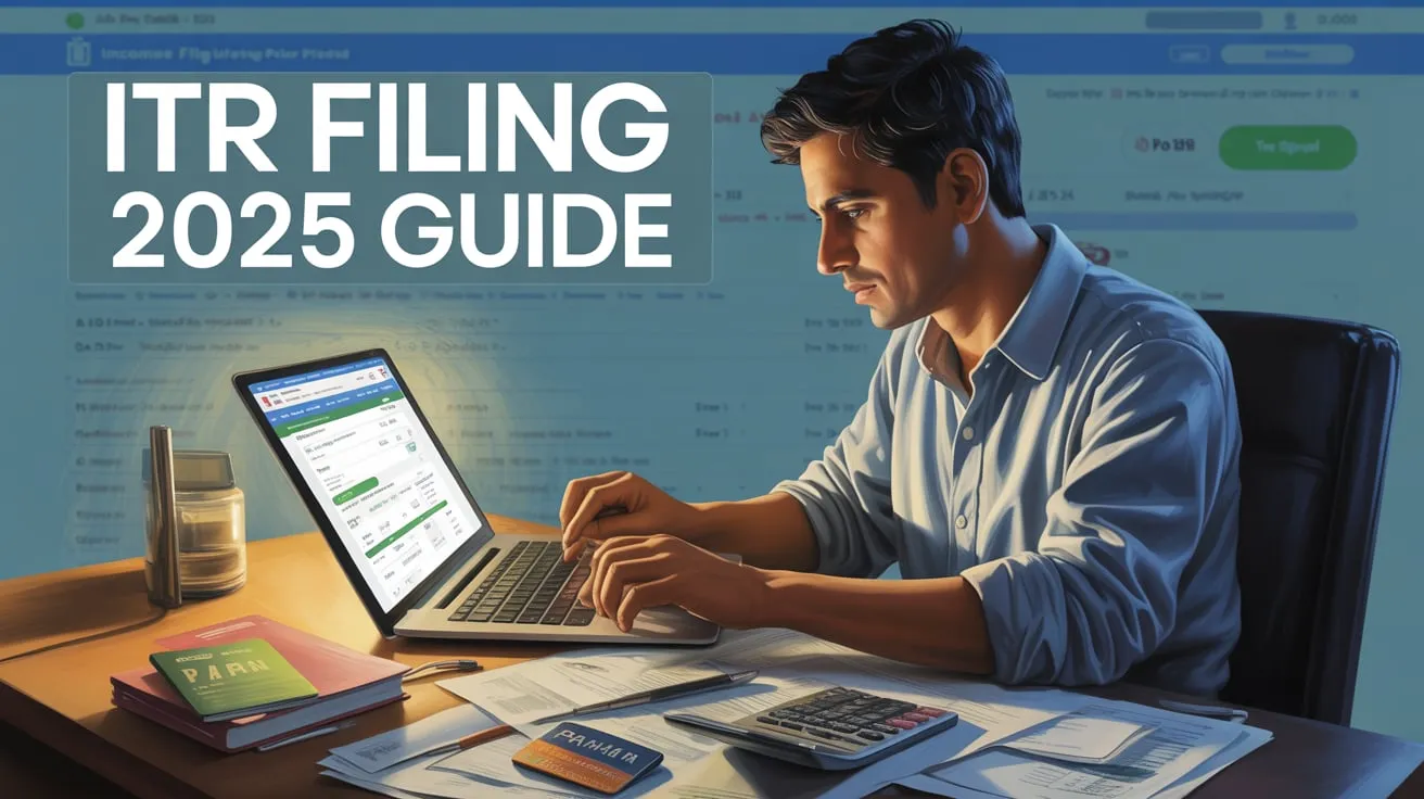 ITR Filing 2025: Step-by-Step Guide for First-Time Filers